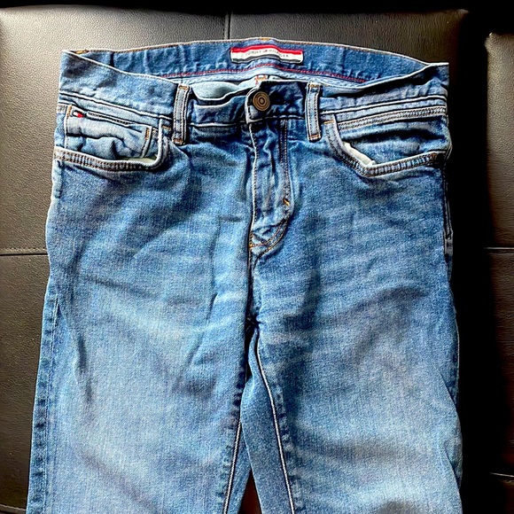Men’s Tommy Hilfiger Slim Straight Denim Jeans Size 31 x 32 - Picture 4 of 4